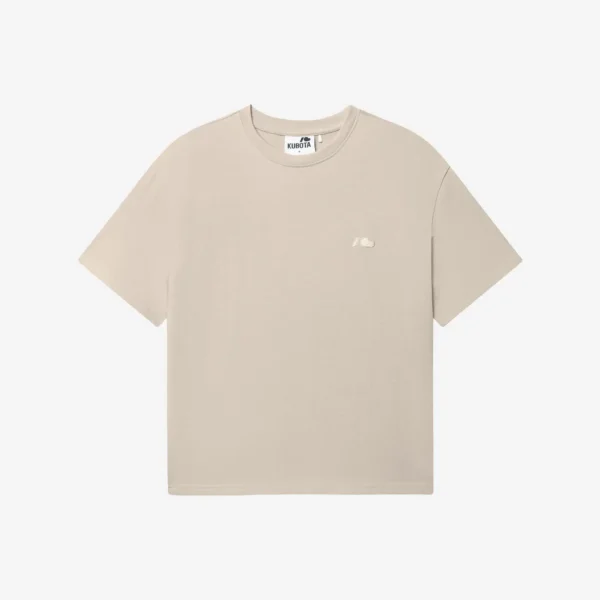 Zdjęcie dodatkowe - T-shirt oversize Easy beżowy damski