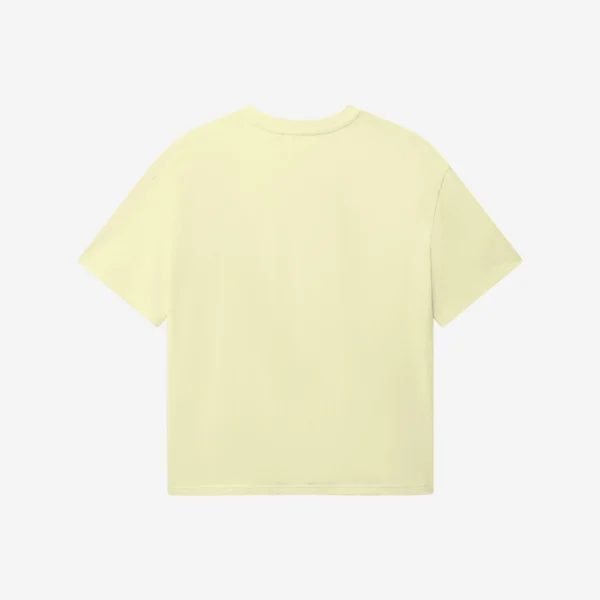 T-shirt oversize Easy żółty damski