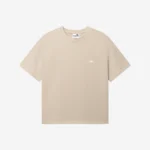 T-shirt oversize Easy beżowy damski