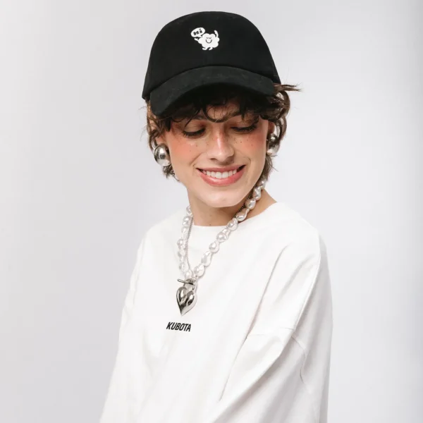 Czapka z daszkiem Comfy Club czarna