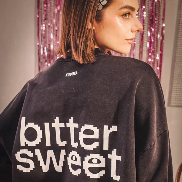 Zdjęcie dodatkowe - Bluza oversize BitterSweet biały