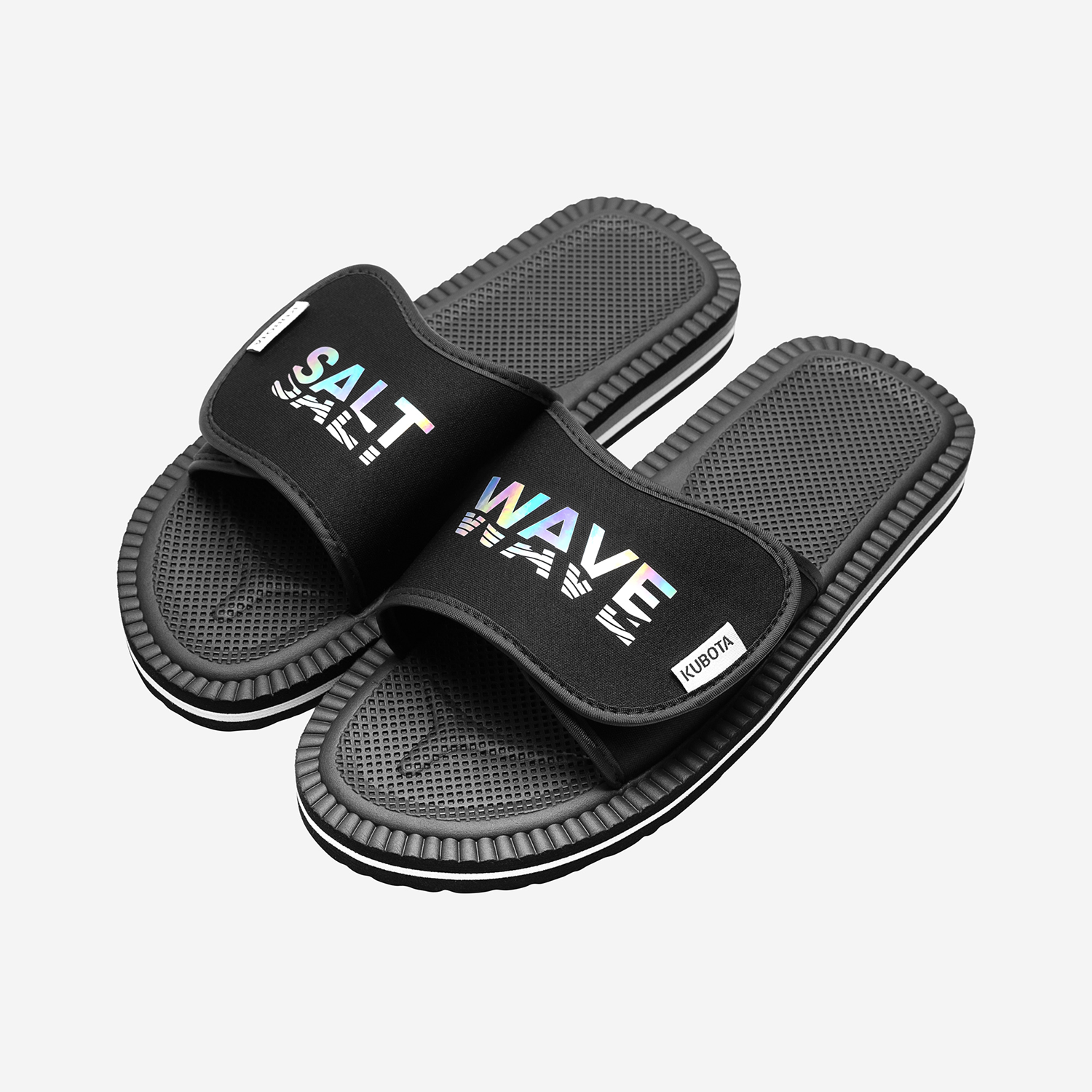 Klapki Rzep Salt Wave czarne