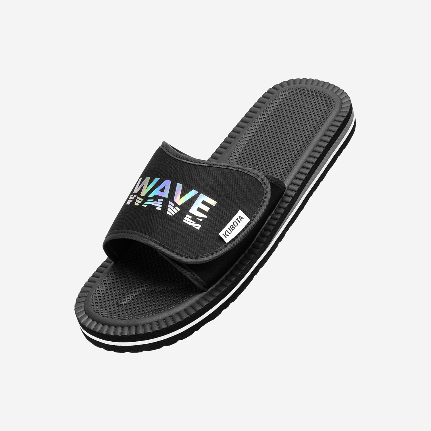 Klapki Rzep Salt Wave czarne