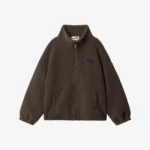 Bluza polarowa rozpinana Cushy brązowa unisex