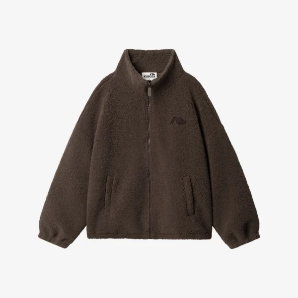 Zdjęcie główne - Bluza polarowa rozpinana Cushy brązowa unisex