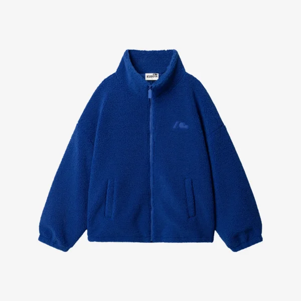 Zdjęcie główne - Bluza polarowa rozpinana Cushy kobaltowa unisex