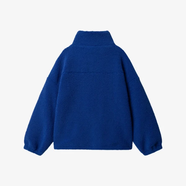 Zdjęcie dodatkowe - Bluza polarowa rozpinana Cushy kobaltowa unisex