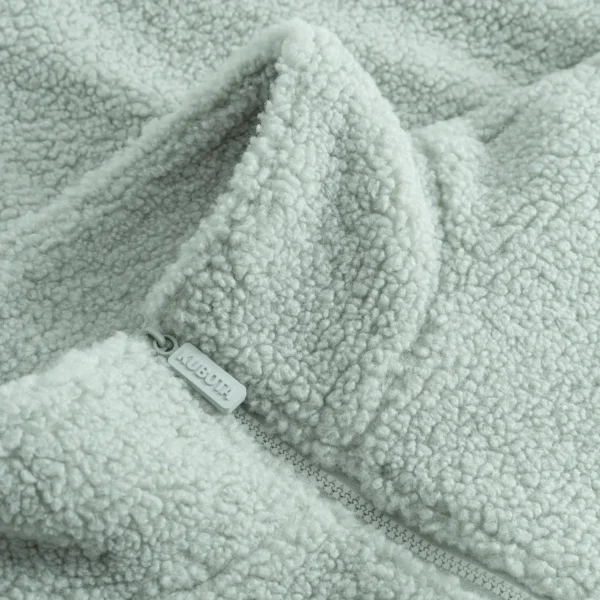 Bluza polarowa rozpinana Cushy matcha unisex