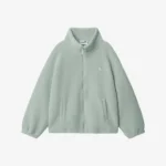 Bluza polarowa rozpinana Cushy matcha unisex