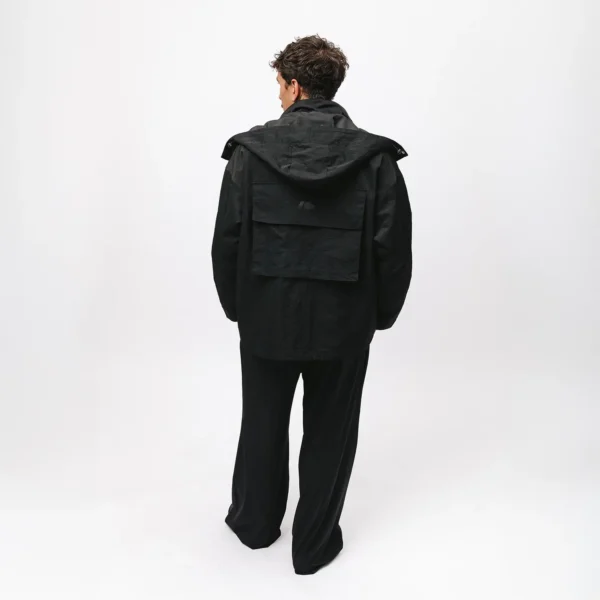 Kurtka z kapturem Tech czarna unisex