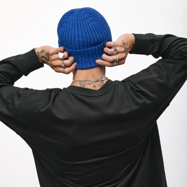 Longsleeve oversize Easy czarny unisex
