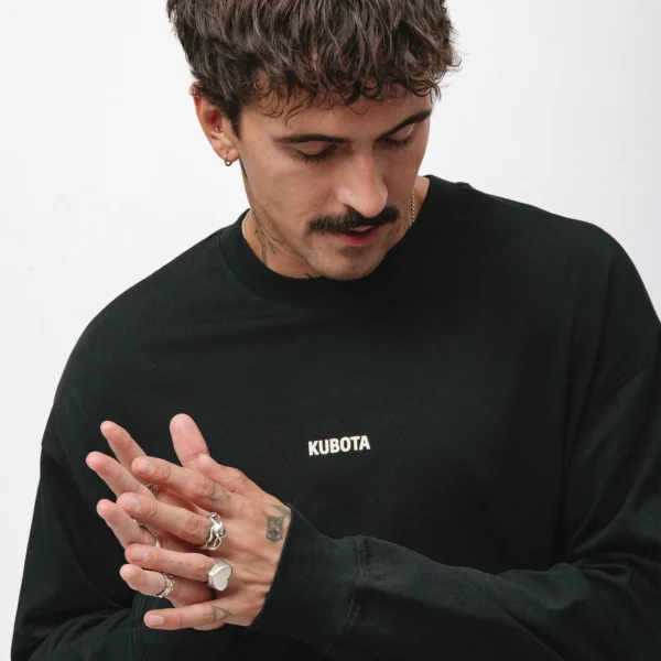Longsleeve oversize Street Edge czarny unisex