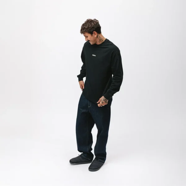 Longsleeve oversize Street Edge czarny unisex