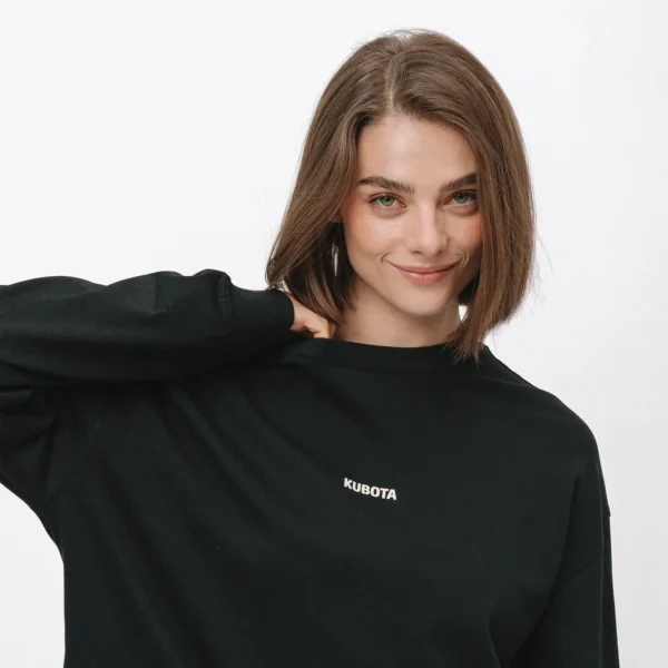 Longsleeve oversize Street Edge czarny unisex
