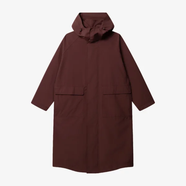 Zdjęcie dodatkowe - Parka przeciwdeszczowa oversize Comfort Zone bordowa unisex