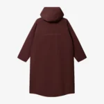 Parka przeciwdeszczowa oversize Comfort Zone bordowa unisex