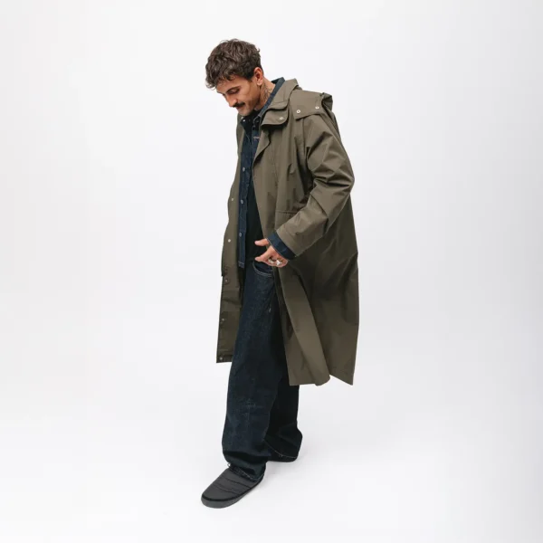 Parka przeciwdeszczowa oversize Comfort Zone khaki unisex