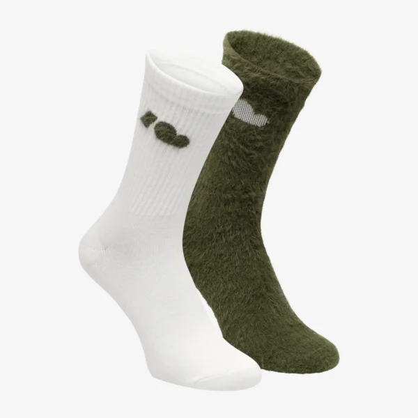 Zdjęcie główne - Skarpety Fluffy 2-pak khaki