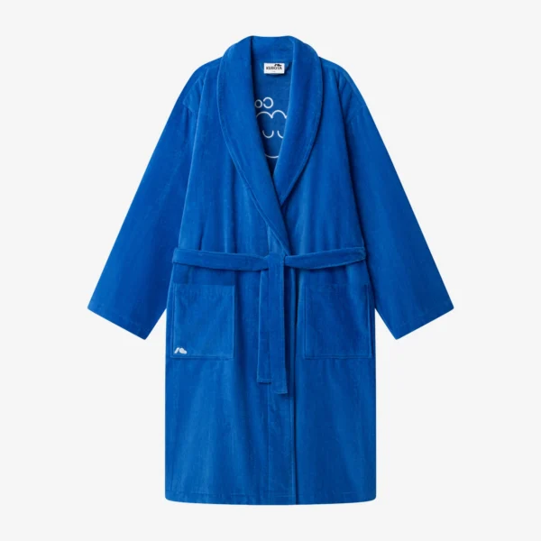 Zdjęcie dodatkowe - Szlafrok Comfy Club kobaltowy unisex