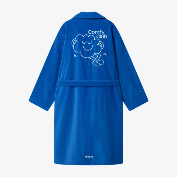 Zdjęcie główne - Szlafrok Comfy Club kobaltowy unisex