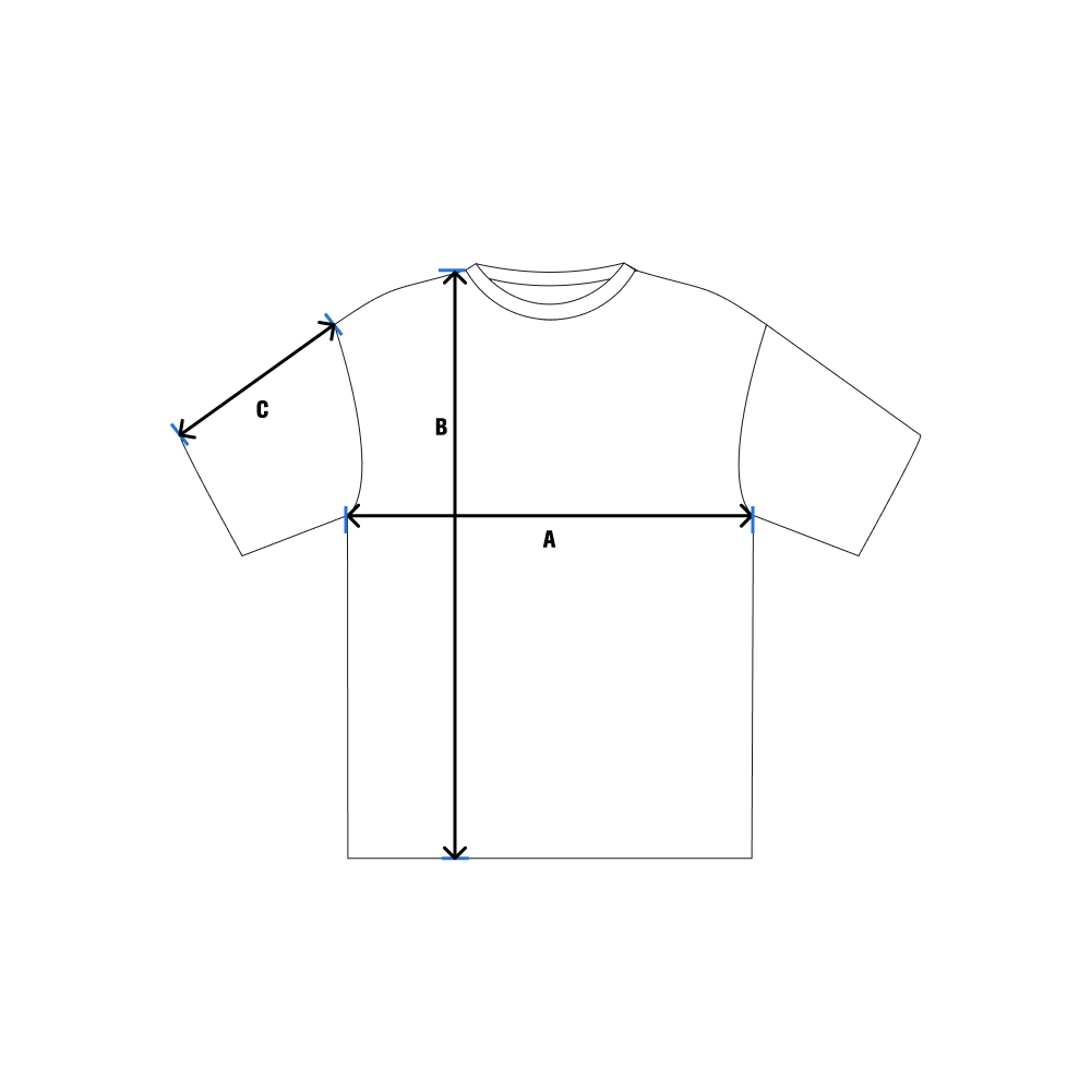 Tabela rozmiarów - T-shirt BitterSweet